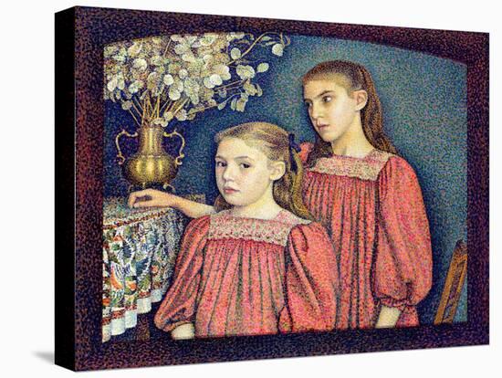 The Two Sisters, the Serruys Sisters, 1894-Georges Lemmen-Premier Image Canvas