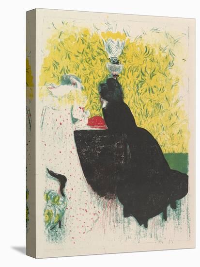 The Two Stepsisters, from the series Landscapes and Interiors, 1899-Edouard Vuillard-Premier Image Canvas