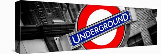 The Underground - Subway Station Sign - London - UK - England - United Kingdom - Europe-Philippe Hugonnard-Premier Image Canvas