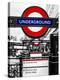 The Underground - Subway Station Sign - London - UK - England - United Kingdom - Europe-Philippe Hugonnard-Premier Image Canvas