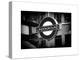 The Underground - Subway Station Sign - London - UK - England - United Kingdom - Europe-Philippe Hugonnard-Stretched Canvas