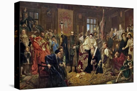 The Union of Lublin, 1869-Jan Alojzy Matejko-Premier Image Canvas