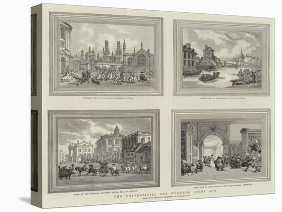 The Universities One Hundred Years Ago-Thomas Rowlandson-Premier Image Canvas