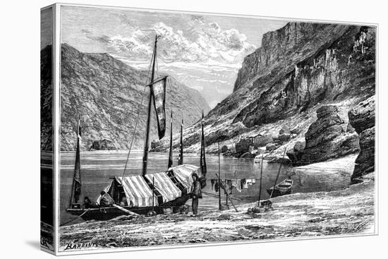 The Upper Yangtse-Kiang, China, 1895-Weber-Premier Image Canvas