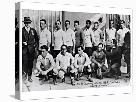 The Uruguay Football Team at the Paris Olympic Games, 1924-null-Premier Image Canvas