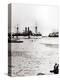 The Uss Maine Entering the Port of Havana, Cuba, 1898 (B/W Photo) (See 206526, 206527)-American Photographer-Premier Image Canvas