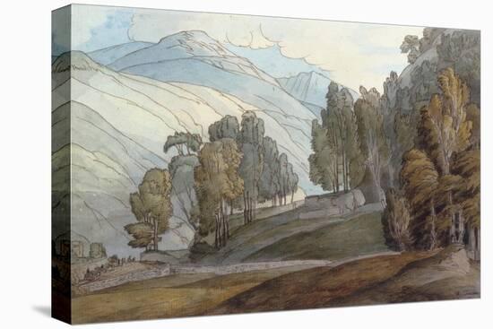 The Vale of St John, Cumberland, 1786-Francis Towne-Premier Image Canvas