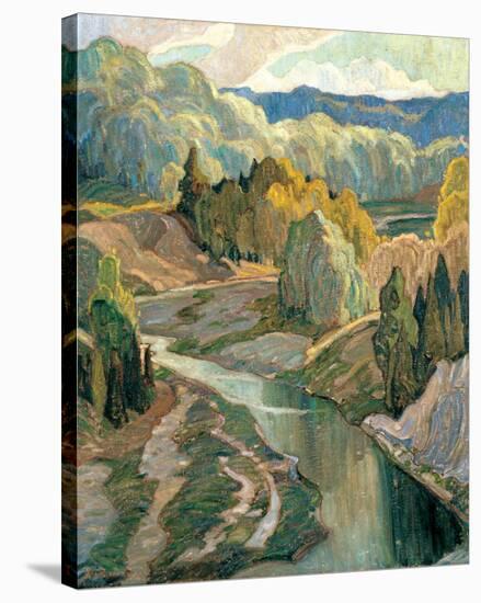 The Valley, c.1921-Franklin Carmichael-Stretched Canvas