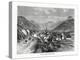 The Valley of Mont-Dore-Les-Bains, France, 19th Century-C Laplante-Premier Image Canvas