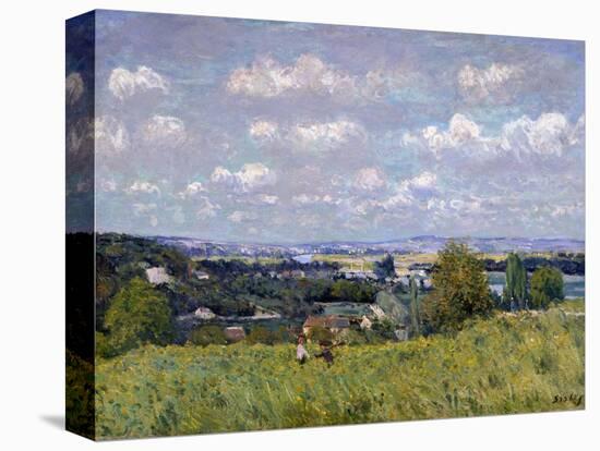 The Valley of the Seine at Saint-Cloud, 1875-Alfred Sisley-Premier Image Canvas