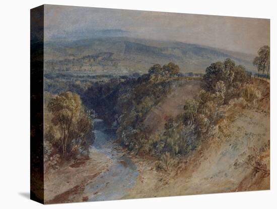 The Valley of the Washburn, Otley Chevin in the Distance-J. M. W. Turner-Premier Image Canvas