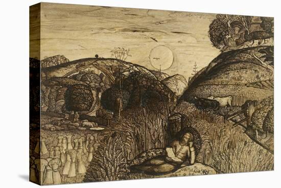 The Valley Thick with Corn-Samuel Palmer-Premier Image Canvas