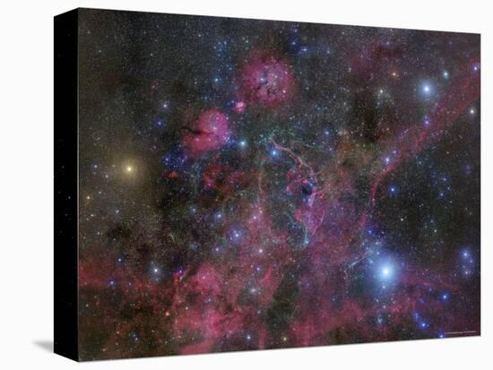 The Vela Supernova Remnant-Stocktrek Images-Premier Image Canvas