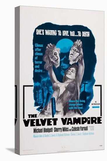 The Velvet Vampire-null-Stretched Canvas