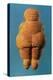 The Venus of Willendorf, Rear View of Female Figurine, Gravettian Culture Upper Palaeolithic Period-null-Premier Image Canvas