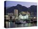 The Victoria and Alfred Waterfront, in the Evening, Cape Town, South Africa, Africa-Yadid Levy-Premier Image Canvas