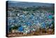 The View from Mehrangarh Fort of the Blue Rooftops in Jodhpur, the Blue City, Rajasthan-Laura Grier-Premier Image Canvas