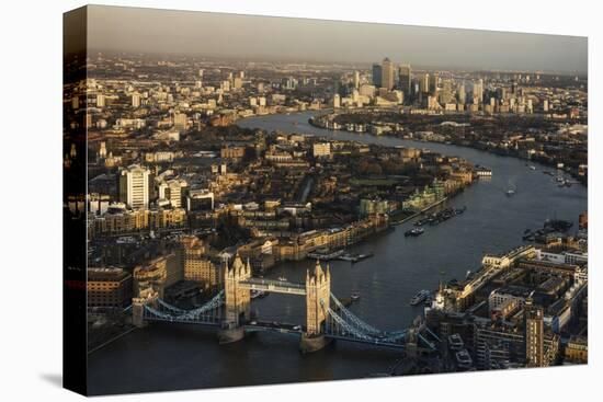 The View from the Shard, London, England, United Kingdom, Europe-Ben Pipe-Premier Image Canvas