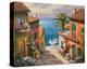 The Villa’s Private Dock-Sung Kim-Stretched Canvas