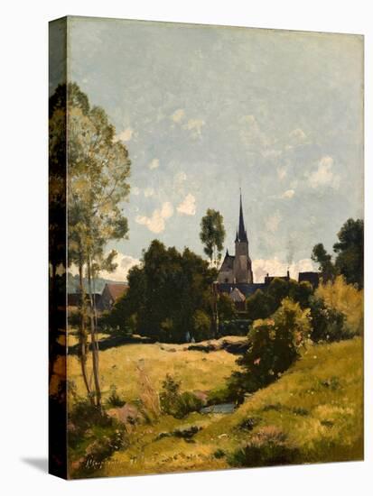 The Village Church, 1891-Henri-Joseph Harpignies-Premier Image Canvas