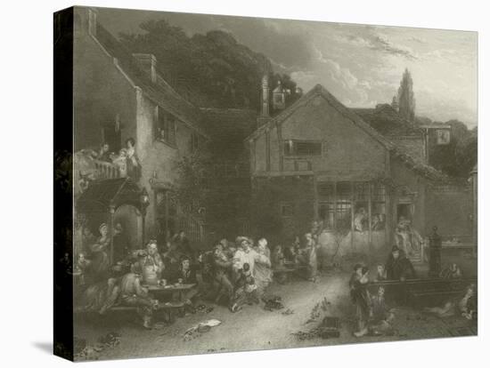 The Village Festival-Sir David Wilkie-Premier Image Canvas