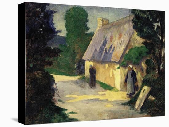 The Village Path, 1890-Eugène Boudin-Premier Image Canvas
