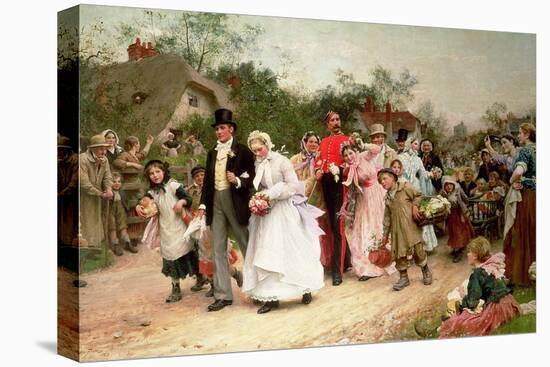 The Village Wedding, 1883-Sir Samuel Luke Fildes-Premier Image Canvas