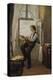 The Violinist at the Window, 1861-Otto Franz Scholderer-Premier Image Canvas
