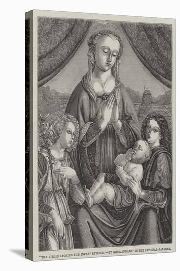 The Virgin Adoring the Infant Saviour-Domenico Ghirlandaio-Premier Image Canvas