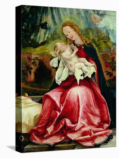 The Virgin and Child, from the Isenheim Altarpiece, circa 1512-16-Matthias Grünewald-Premier Image Canvas