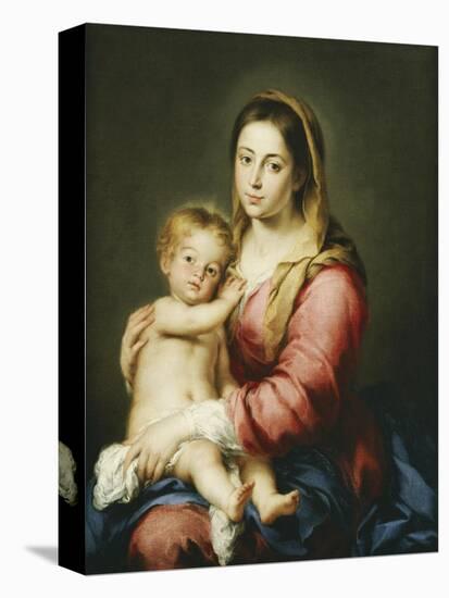 The Virgin and Child-Bartolome Esteban Murillo-Premier Image Canvas