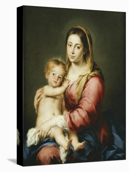 The Virgin and Child-Bartolomé Estéban Murillo-Premier Image Canvas