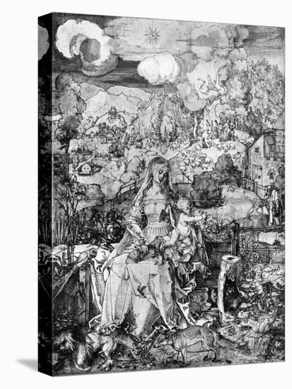 The Virgin and Many Animals, 1505-Albrecht Durer-Premier Image Canvas