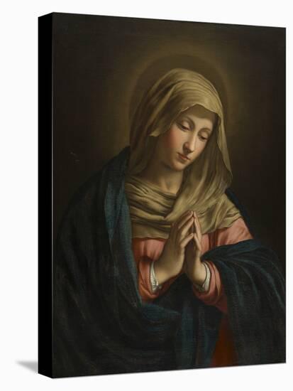 The Virgin at Prayer by Il Sassoferrato-Il Sassoferrato-Premier Image Canvas