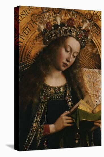 The Virgin- Ghent Altarpiece-Jan van Eyck-Premier Image Canvas