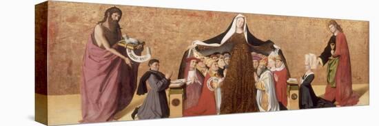 The Virgin of Mercy of the Cadard Family, 1453-Enguerrand Quarton-Premier Image Canvas