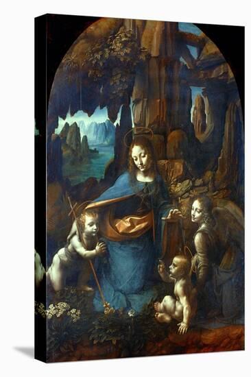 The Virgin of the Rocks, 1491-1519-Leonardo da Vinci-Premier Image Canvas