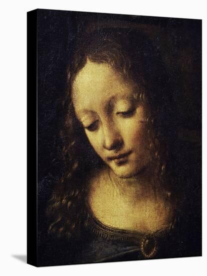 The Virgin of the Rocks Detail of Virgin-Leonardo da Vinci-Premier Image Canvas