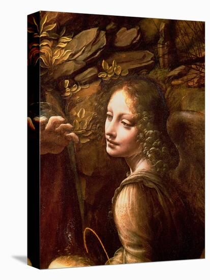 The Virgin of the Rocks (The Virgin with the Infant St. John Adoring the Infant Christ)-Leonardo da Vinci-Premier Image Canvas