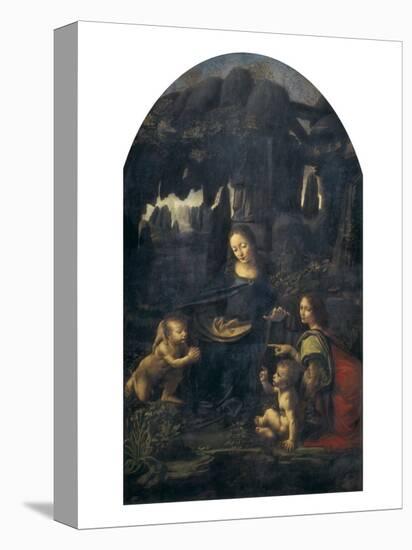 The Virgin of the Rocks-Leonardo da Vinci-Stretched Canvas