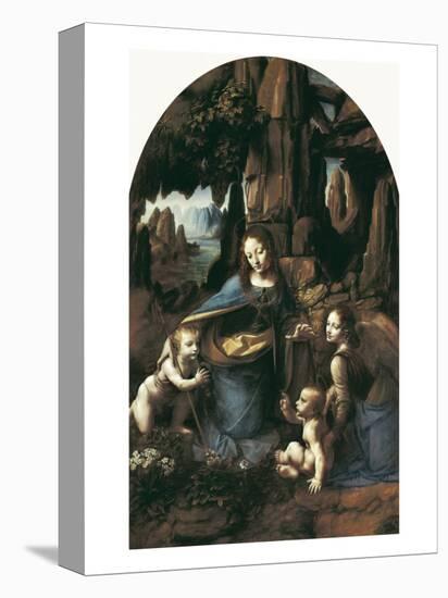 The Virgin of the Rocks-Leonardo da Vinci-Stretched Canvas