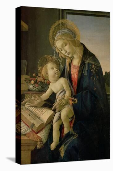 The Virgin Teaching the Infant Jesus to Read-Sandro Botticelli-Premier Image Canvas