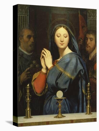 The Virgin with the Host. 1841-Jean Auguste Dominique Ingres-Premier Image Canvas