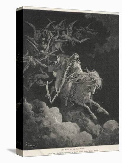 The Vision of Death on a Pale Horse-Gustave Doré-Premier Image Canvas