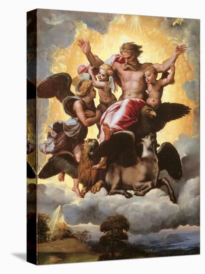 The Vision of Ezekiel-Raffaello Sanzio-Premier Image Canvas