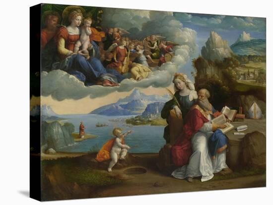 The Vision of Saint Augustine, C. 1520-Benvenuto Tisi Da Garofalo-Premier Image Canvas
