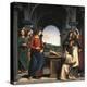 The Vision of St Bernard, C.1490/94-Pietro Perugino-Premier Image Canvas