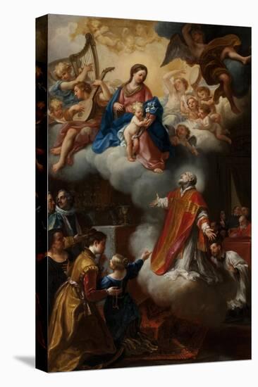 The Vision of St. Philip Neri, 1721-Marco Benefial-Premier Image Canvas