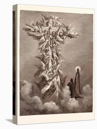 The Vision of the Cross-Gustave Dore-Premier Image Canvas