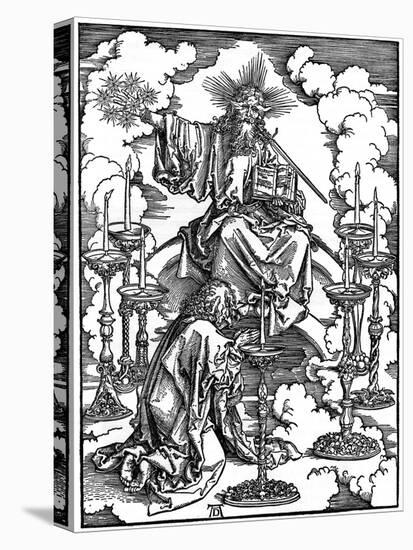 The Vision of the Seven Candlesticks from the 'Apocalypse, 1498-Albrecht Durer-Premier Image Canvas